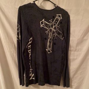 Dark gray men’s Raw State long sleeve shirt